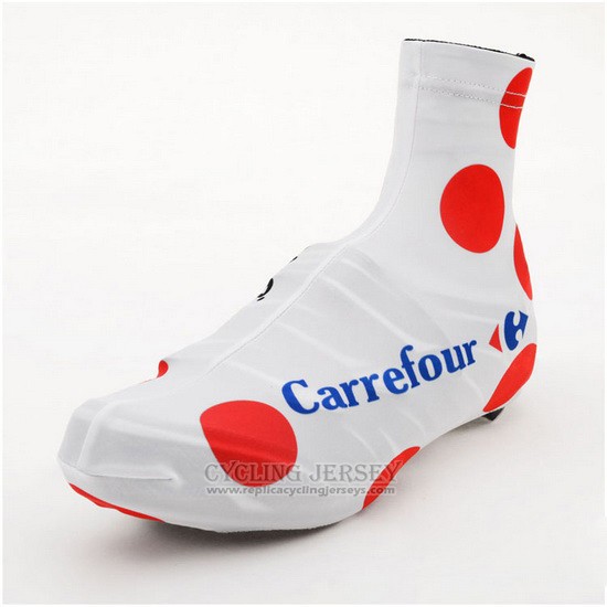 2015 Tour de France Shoes Cover Cycling White and Red